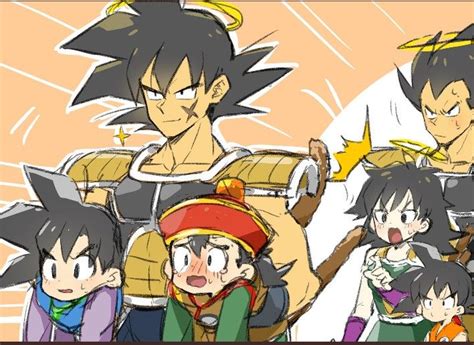 Bardock Goten Y Gohan Anime Dragon Ball Goku Dragon Ball Super