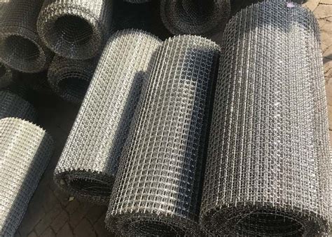 304 316 Stainless Steel Wire Mesh Double Crimped Wire Mesh For Decoration