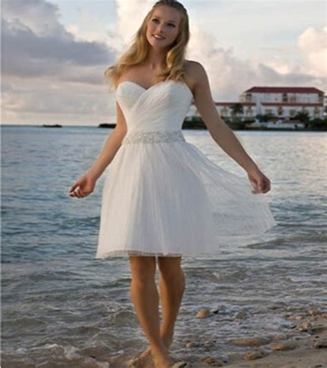 Summer Beach Wedding Dresses Short My Xxx Hot Girl