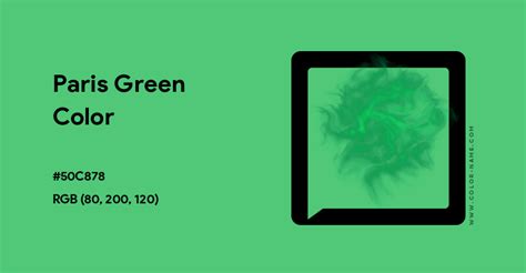 Paris Green Color Hex Code Is 50c878