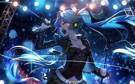 Download Wallpapers Vocaloid Concert Hatsune Miku Manga For Desktop