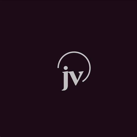 Jv Initials Logo Monogram 8256002 Vector Art At Vecteezy