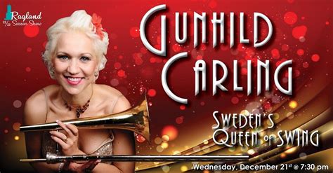 Ross Ragland Presents Gunhild Carling Swedens Queen Of Swing The Ross Ragland Theater