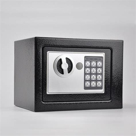 digital safe box small household mini steel safes money bank safety security box keep cash