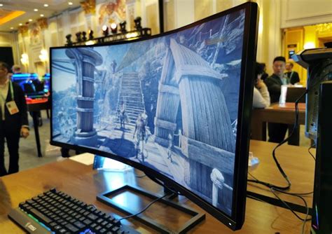 Msis Optix Mag Cqr Ultra Curved Monitor Inch Hz With A R Curve