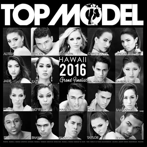 Vote For Your Next Top Model Hawaii Graphic Design Next Top Model
