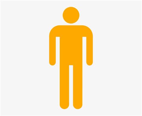 How To Set Use Yellow Standing Man Icon Clipart Transparent Png
