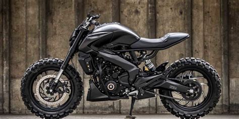 This Modified Bajaj Dominar 400 Is A Certain Beast In Black