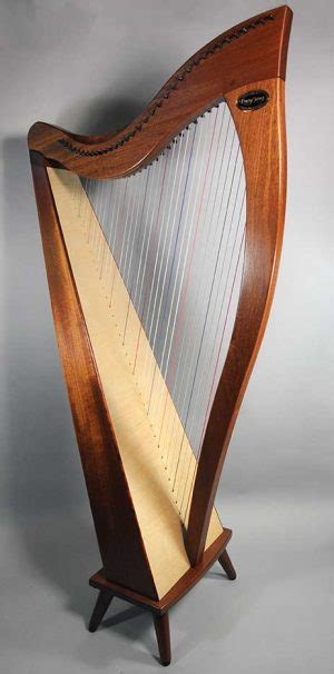 Dusty Strings Ravenna 26 Harp With C And F Levers Spruce Tree Music