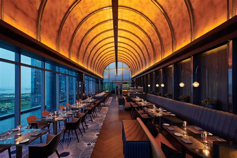 Overlooking Marina Bay The New Cult Restaurant In Singapore Is