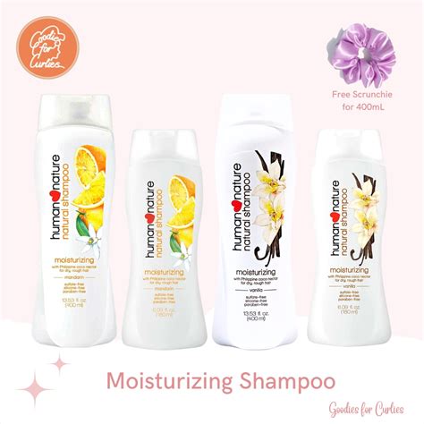 Cgm Approved Human Nature Mandarin Moisturizing Shampoo Hhn02 Shopee