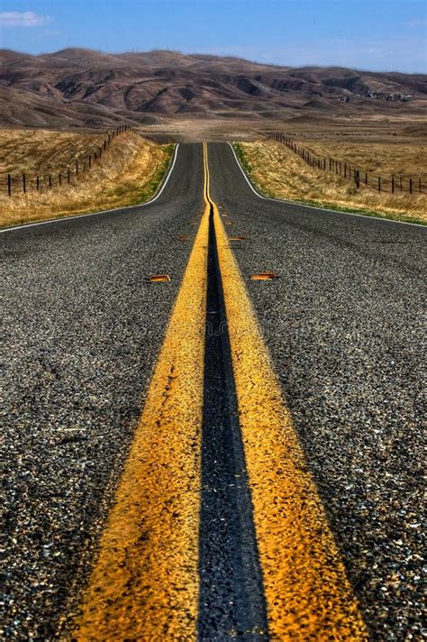 Open Road Stock Image Image Of Travel Fence Highway 18110679
