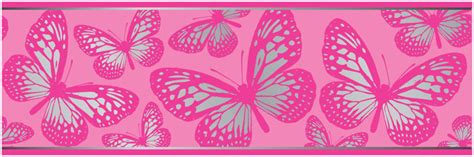 Free Download Butterfly 7 Inch Wallpaper Border 5m 700x233 For Your