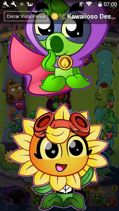 Kawaiioso Destello Solar Y Sombra Verde Plants Vs Zombies PvZ