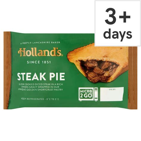 Hollands Prime Steak Pie Tesco Groceries
