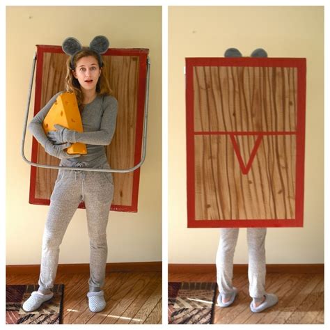 The costume will look best if the hoodie is the same color as the outer ears. Mouse Trap Costume | Dress Decoded