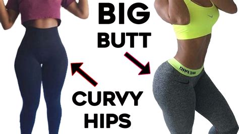️how To Get Curvy Hips And Bigger Butt🍑 4 Workouts For Wider Hips And