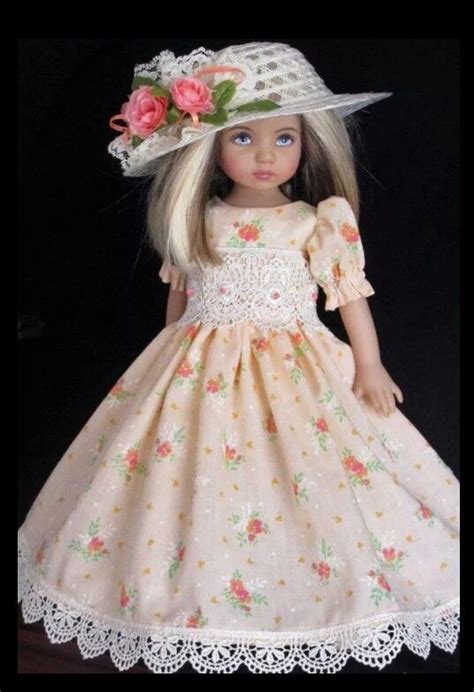 Handmade Dress Set Made For Effner Little Darling Dolls Doll Dress
