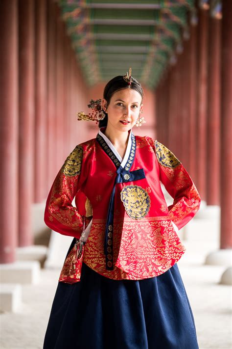 Women S Fashion Hanbok Dress Traditional Korean Ceremony Costume Dangui Korean Royal Costume