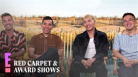 Fire Island Cast Talks Pride Prejudice Inspiration Exclusive E Red Carpet Award Shows