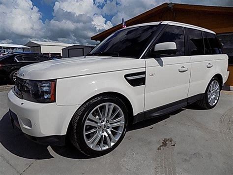Select colors, packages and other vehicle options to get the msrp, book value and invoice price for the 2020 range rover sport hse td6 4dr 4x4. 2010 LAND ROVER RANGE ROVER SPORT HSE LUXURY W/PEANUT ...