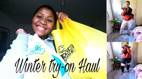 Winter Try On Haul Affordable Pep Clothing Haul South African
