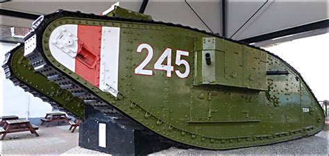 Surviving British Mark Iv Female Tank