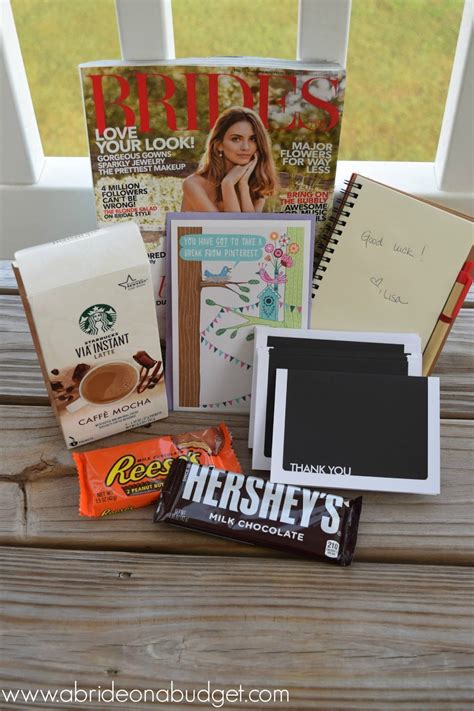 Engagement gifts need not be lavish, unless you want them to be. DIY Engagement Gift Idea | Diy engagement gifts ...