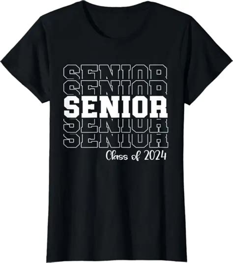 Senior 2024 Class Of 2024 Seniors Graduation 2024 Graduate T Shirt 9