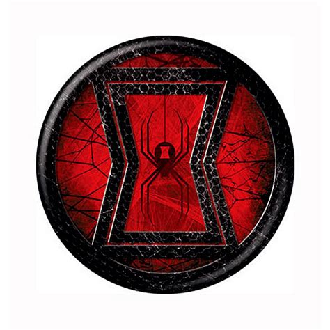 Black Widow Icon Symbol Button