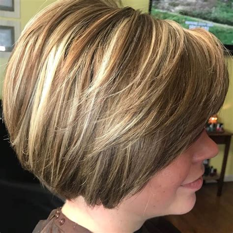 Latest Rounded Bob Hairstyles With Stacked Nape