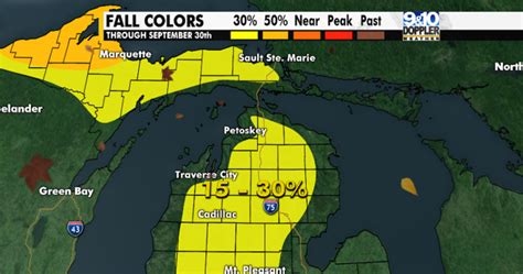 This Map Shows You When To See Fall Colors In Michigan Fall Foliage