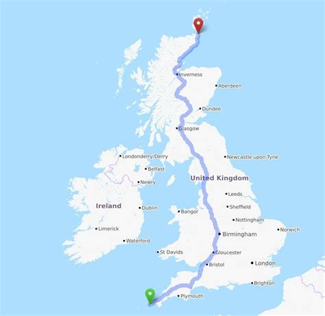 How Long Does It Take To Travel Across Great Britain 2023