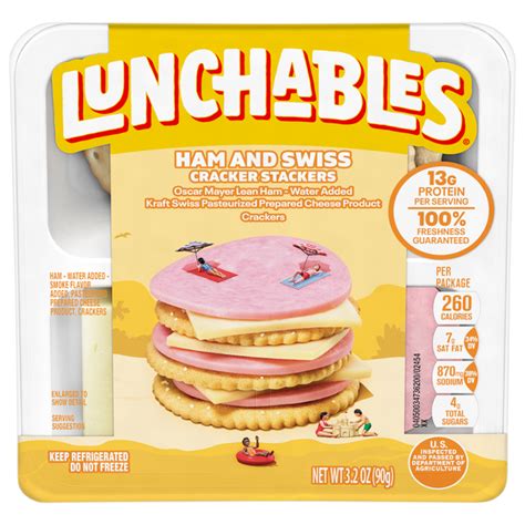 Save On Lunchables Cracker Stackers Ham Swiss Order Online Delivery