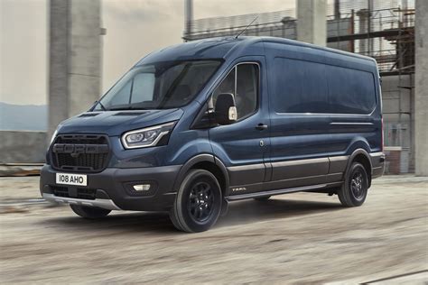 Ford Transit Van Gets Tough With Raptor Style Grille Carbuzz