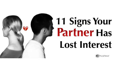 11 Signs Your Partner Has Lost Interest