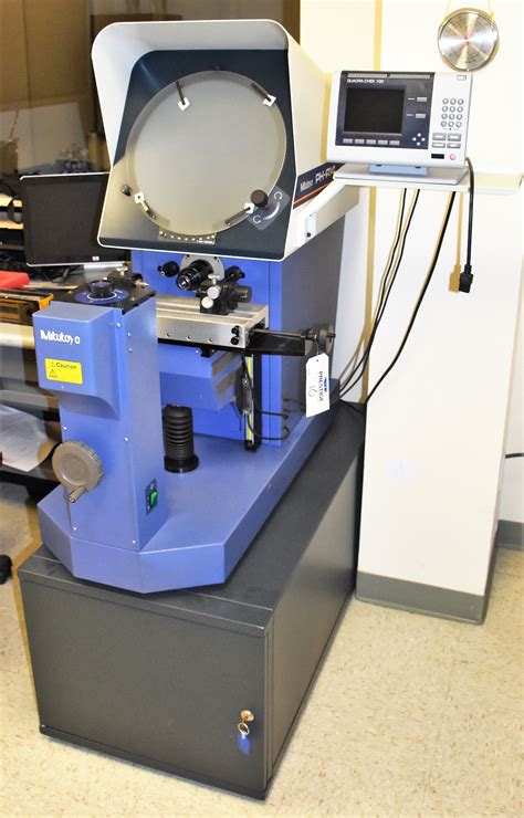 14 Mitutoyo Ph A14 Optical Comparator With Quadra Check 100 Inverted