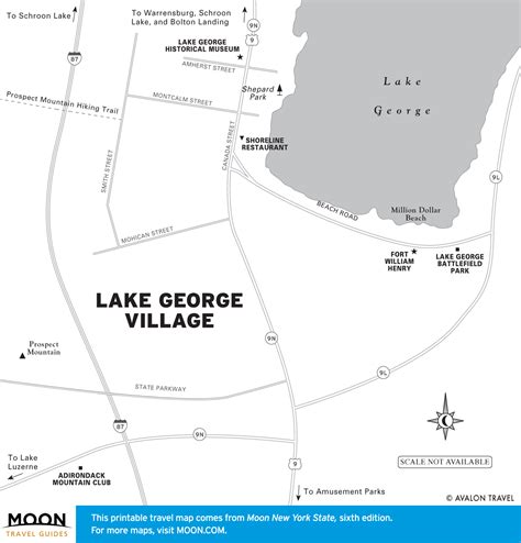 New York Maps Moon Travel Guides