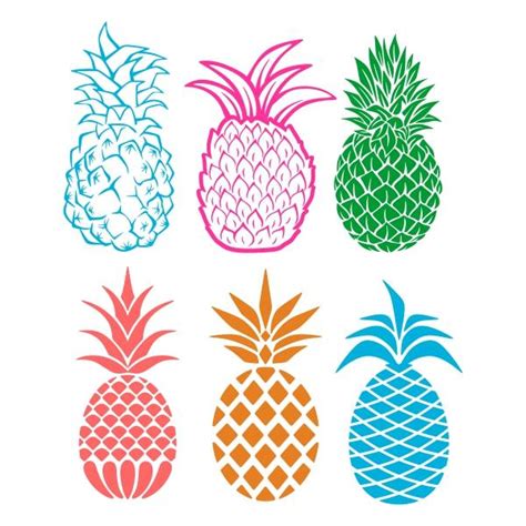 Pineapple Cuttable Designs Cuttable Apex Embroidery Designs