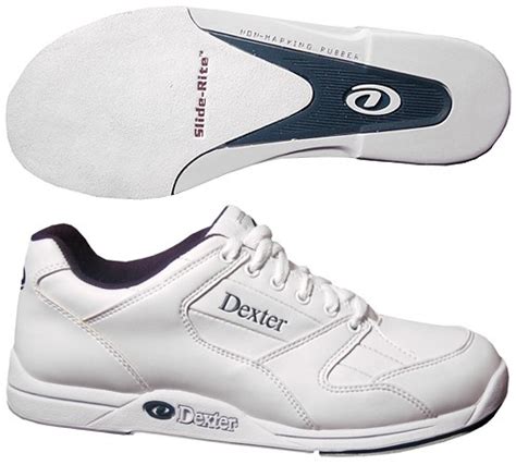 Dexter Mens Ricky Ii White Wide Width Bowling Shoes Free Shipping