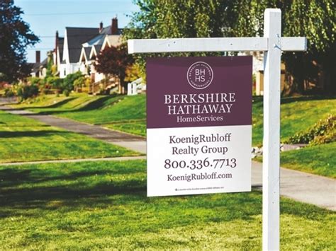 Berkshire Hathaway Homeservices Koenigrubloff Realty Groups Chicago Area Sales Volume Falls