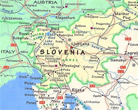 Separates the territories of austria and italy. Map of Italy and Slovinia - - Yahoo Image Search Results ...