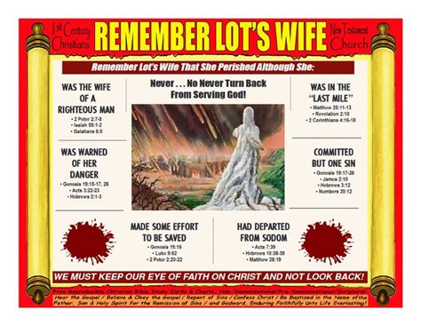 Remember Lots Wife In 2020 Christian Bible Study Free Bible Study