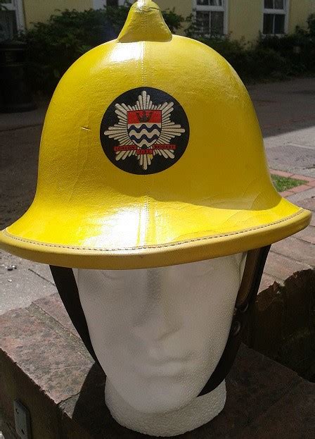 1984 London Fire Brigade Helmets Ltd Cromwell F135 County Fire Helmet