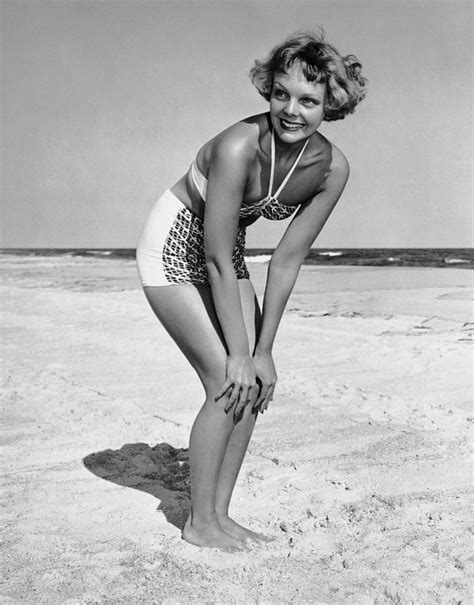 Woman At Beach Posing Photograph By George Marks Fine Art America