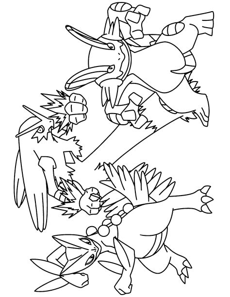 Coloring Page Pokemon Advanced Coloring Pages 125