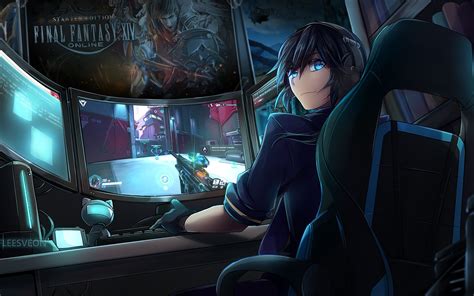 A collection of the top 45 1920 x 1080 gaming wallpapers and backgrounds available for download for free. Cool Anime Gamer Wallpapers - Wallpaper Cave