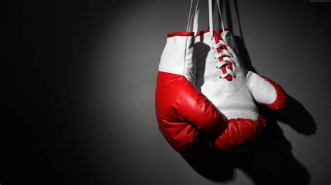 Wallpaper Boxing Gloves Red White Boxing Sport Wallpaper Download