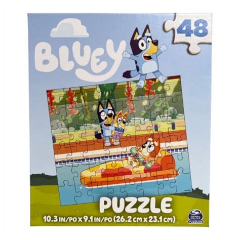 Bluey 48 Piece Puzzle Pool 1 Harris Teeter