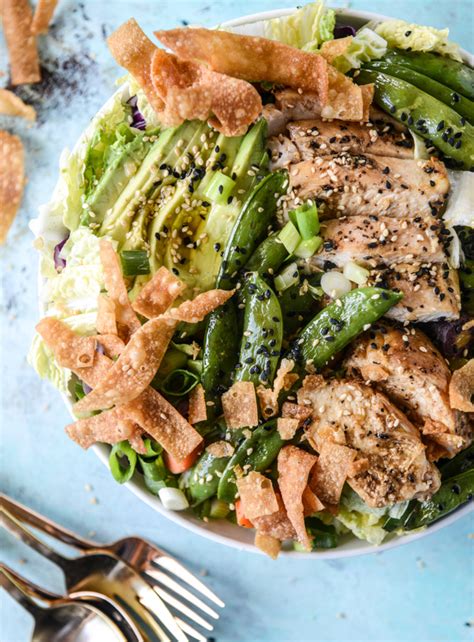 Use leftover slices of leftover holiday roast to top light and crisp salad with sesame dressing. Honey Sesame Chicken Salad with Sesame Garlic Vinaigrette ...